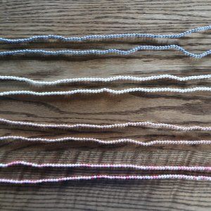 Lot of 4 17 Inch Beaded Necklaces